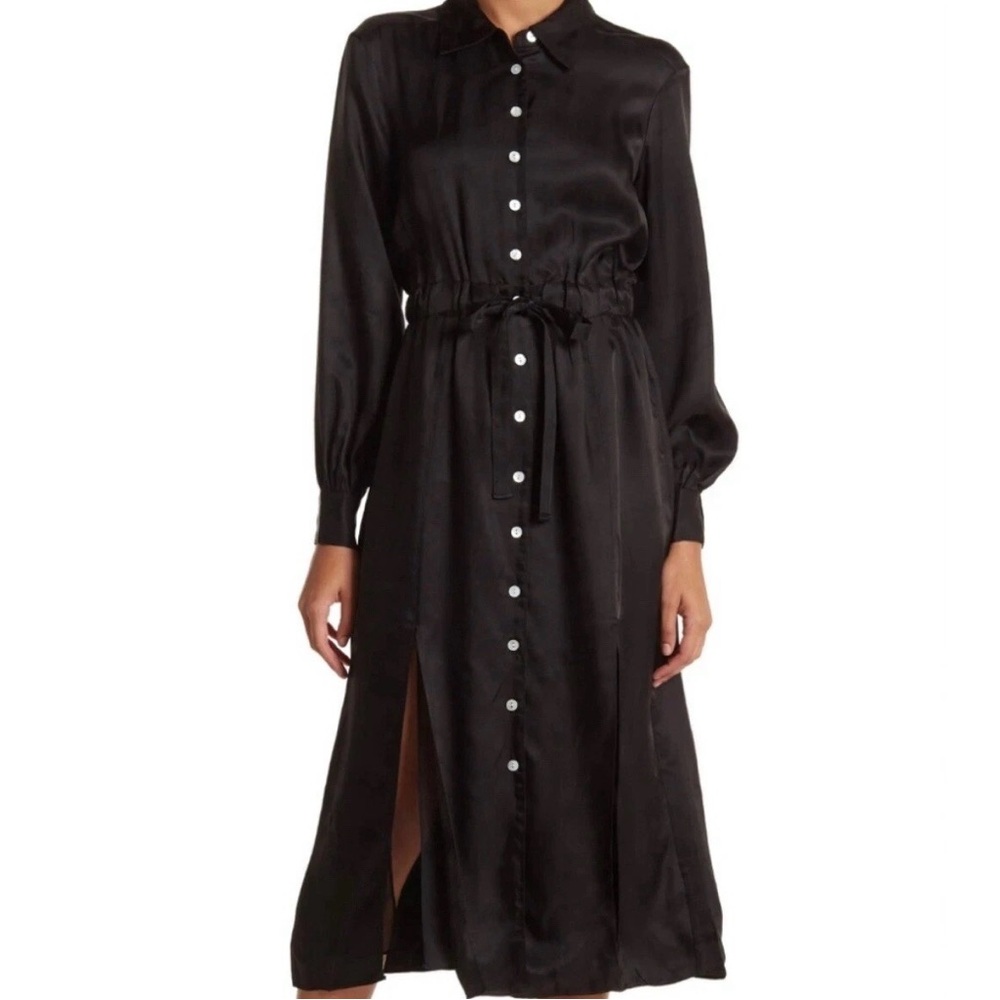 NWT Cinq à Sept Joyce button down midi dress‎ size 2